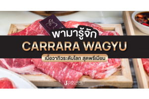 พามารู้จัก Carrara Wagyu เนื้อวากิวระดับโลก!